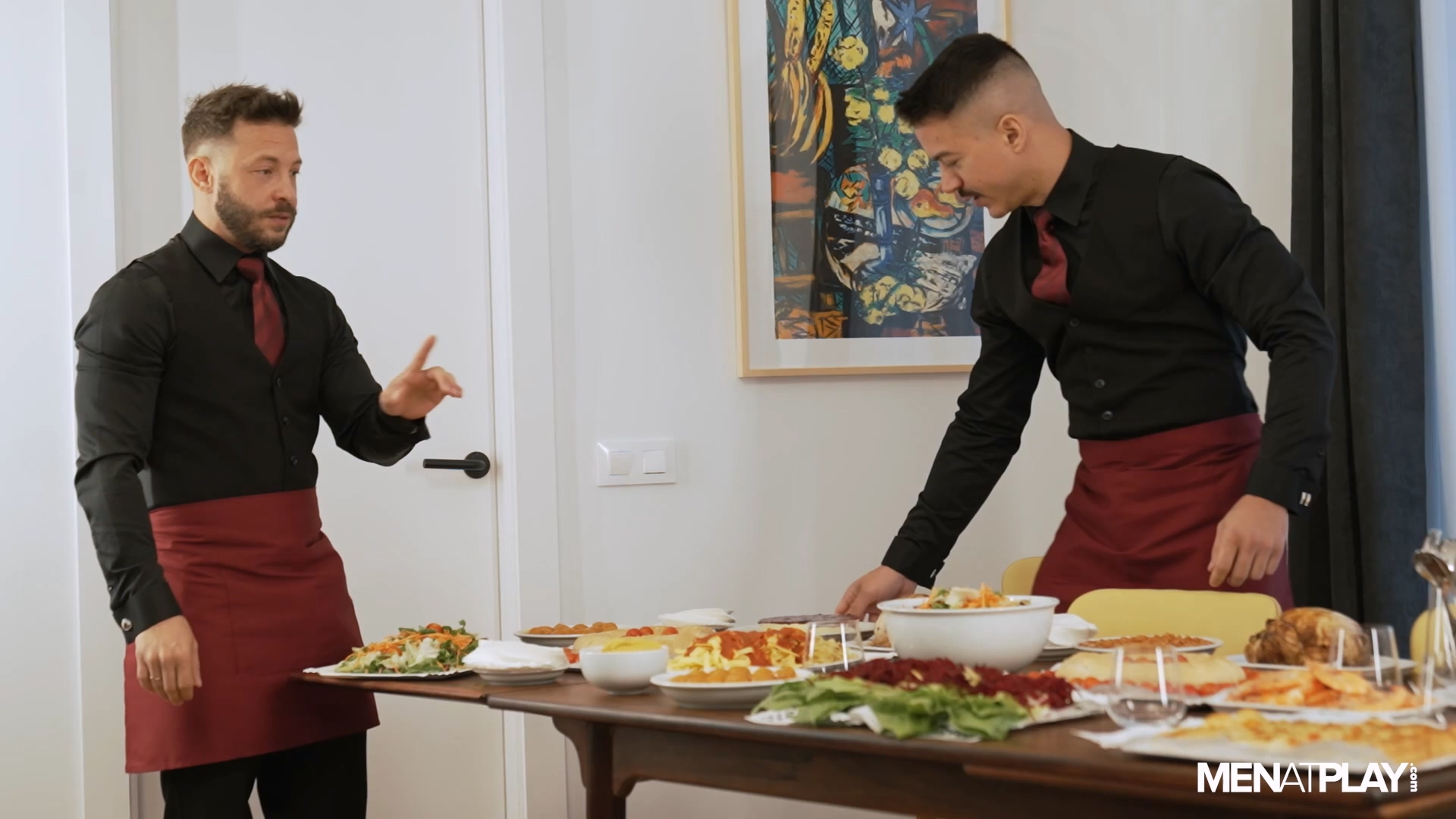 MENatPLAY – Food Fight 5 – Jonathan Miranda & John Brachalli[1.24G]